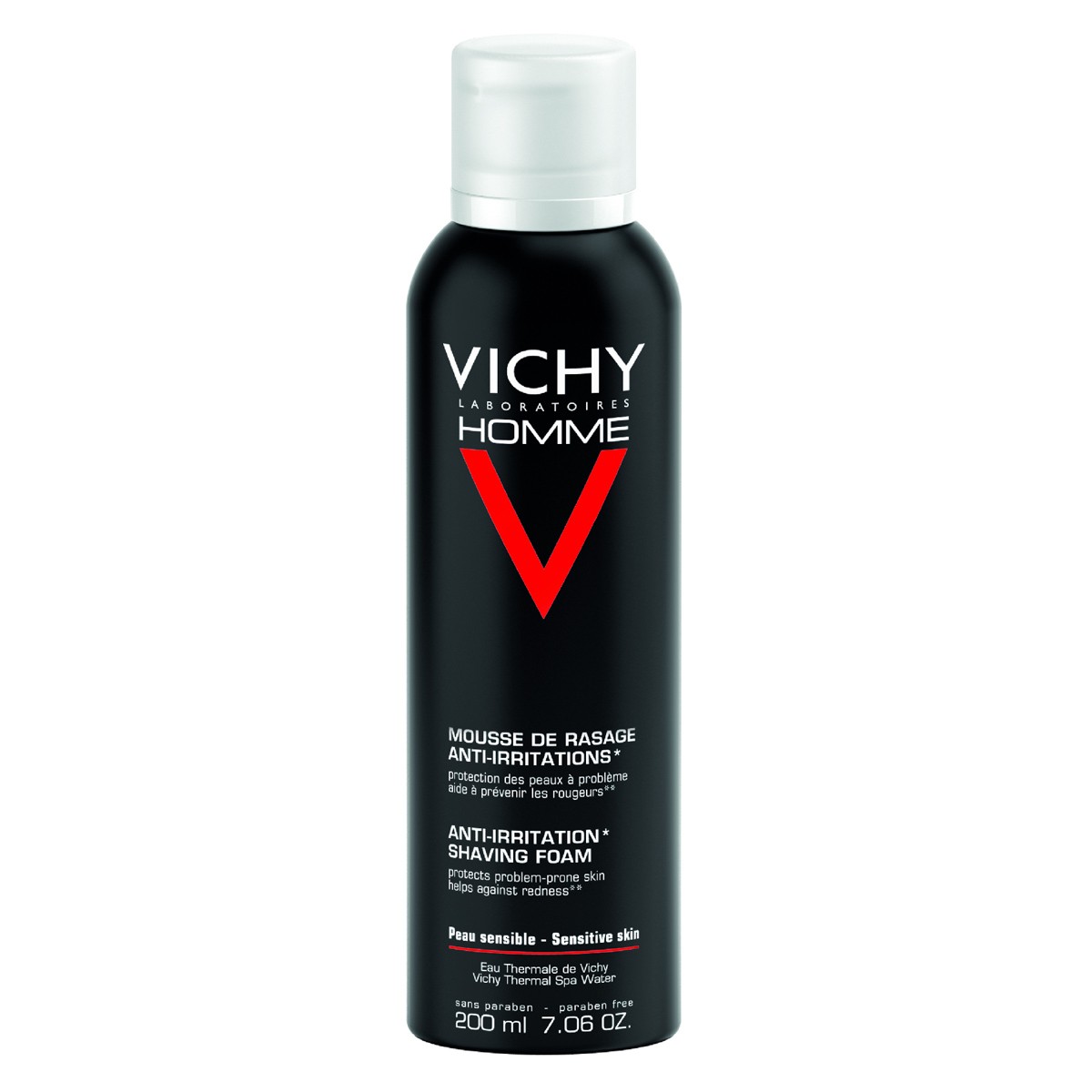 Vichy Homme espuma afeitar piel sensible 200ml